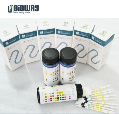 China URINE STRIP,Reagent Test Strip,10,11,12,14 Parameters supplier