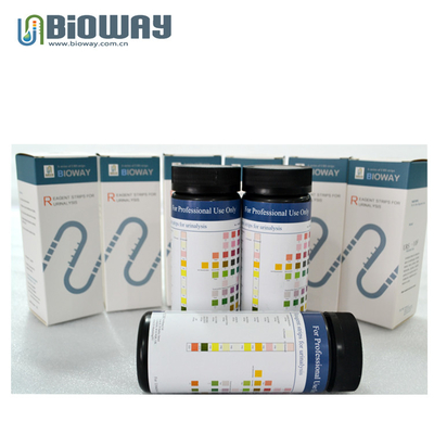Urinalysis Test Strips, 10,11,12,14 Parameters Ultra Urinaslysis Reagent Test Strip, Dipsticks, BW-10 Urine Strips supplier