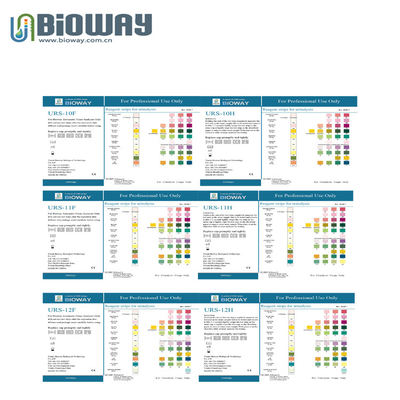 BIOWAY Visual inspection 1 parameter urine test strips urine ketone test strips, ket , loose weight supplier