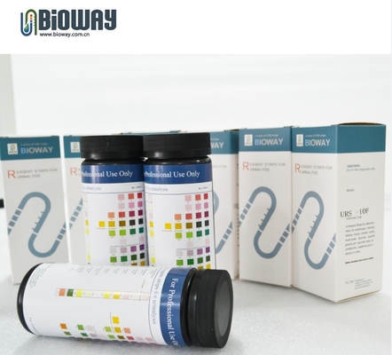 Urinalysis Test Strips, 10,11,12,14 Parameters  Reagent Test Strip, Urine strips for full automatic urine analyzer supplier